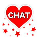 chat encontrar amor android application logo